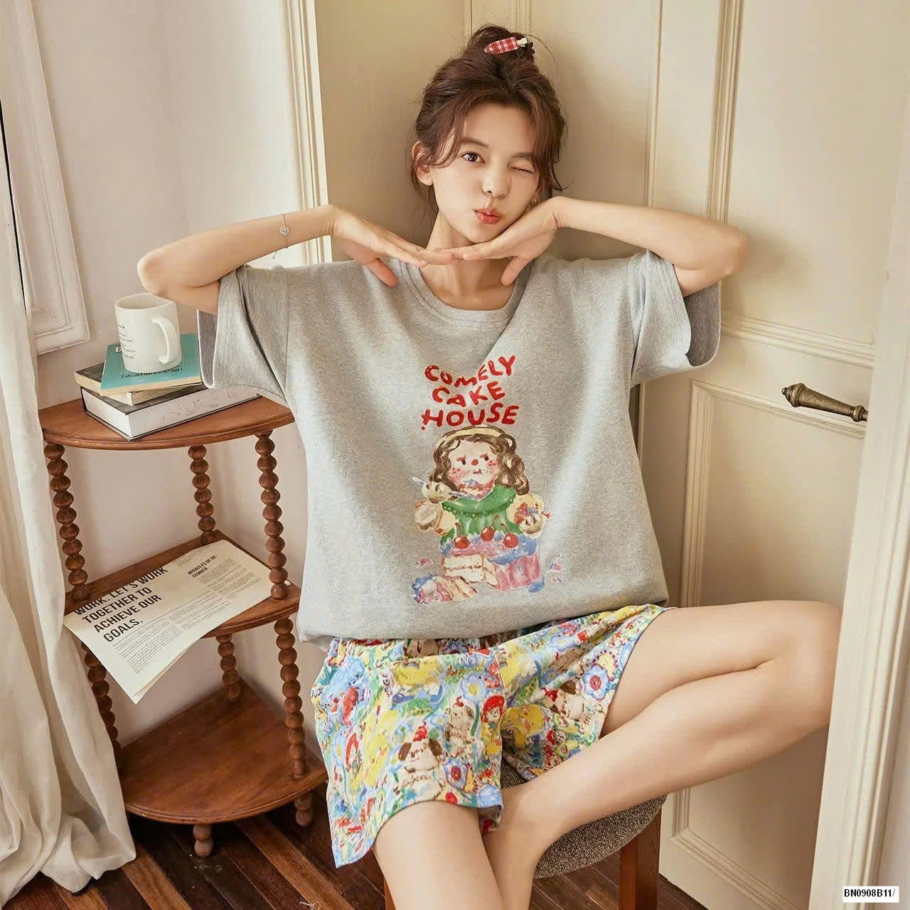 BỘ COTTON KÈM BRA NỮ