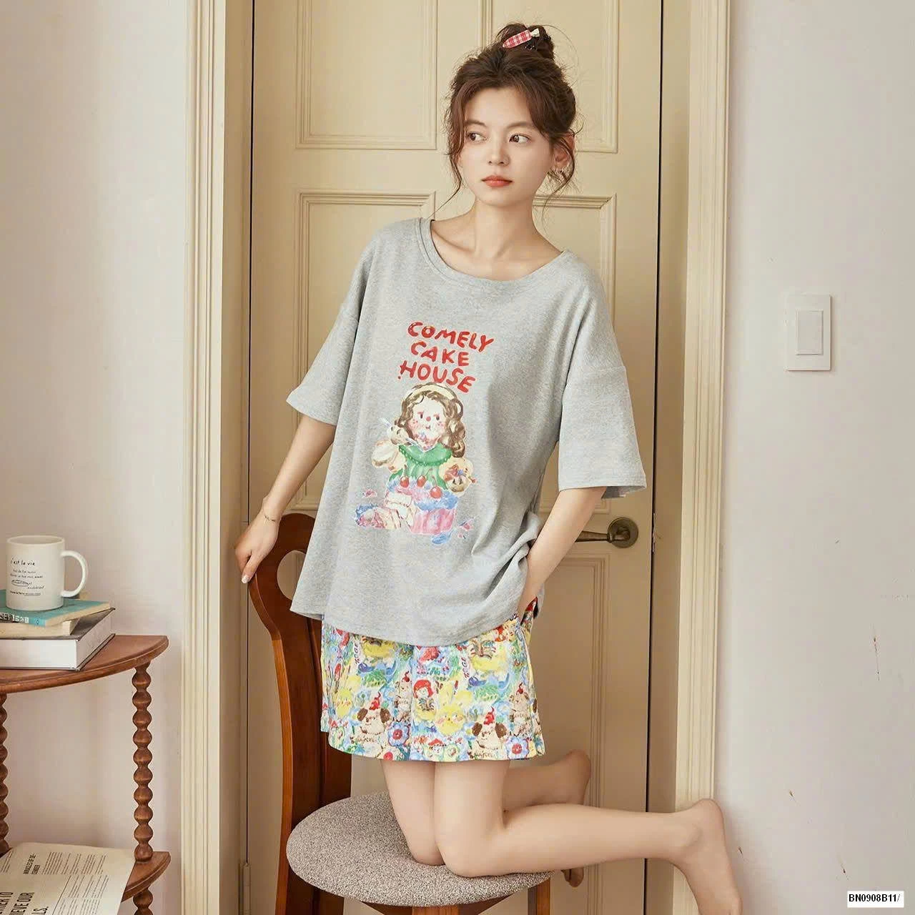 BỘ COTTON KÈM BRA NỮ