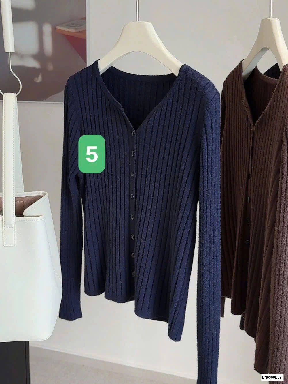 ÁO KHOÁC LEN TRƠN DÀI TAY