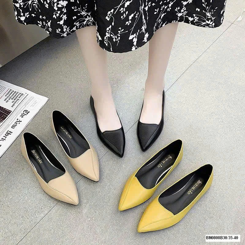 GIÀY BÚP BÊ MŨI NHỌN