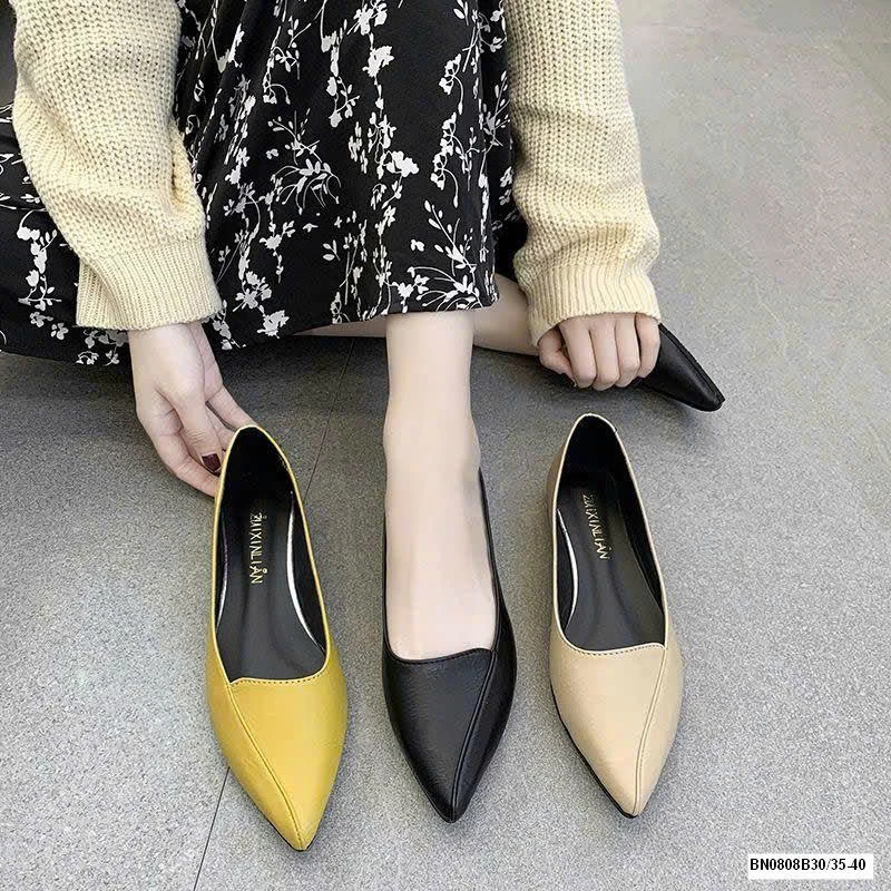 GIÀY BÚP BÊ MŨI NHỌN