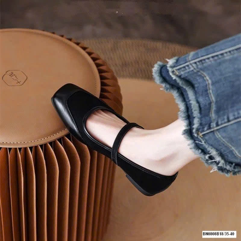 GIÀY BÚP BÊ MARYJANE MŨI VUÔNG