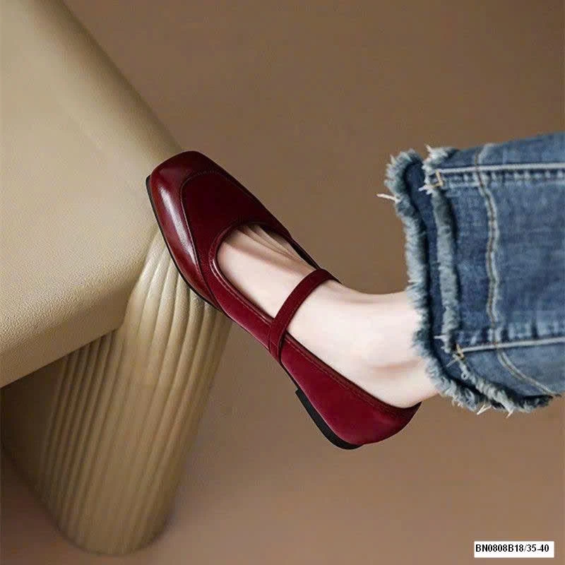 GIÀY BÚP BÊ MARYJANE MŨI VUÔNG