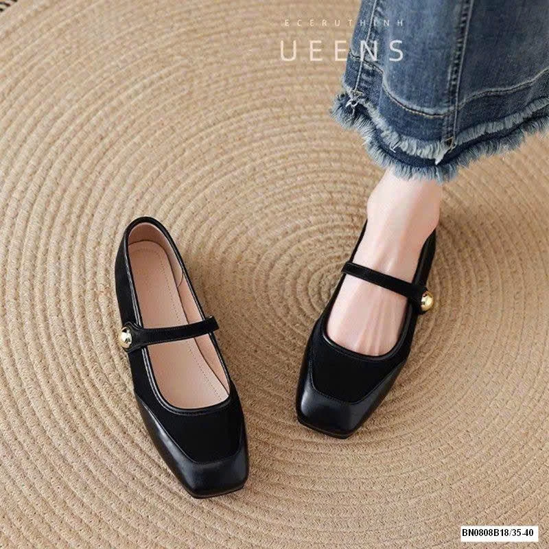 GIÀY BÚP BÊ MARYJANE MŨI VUÔNG