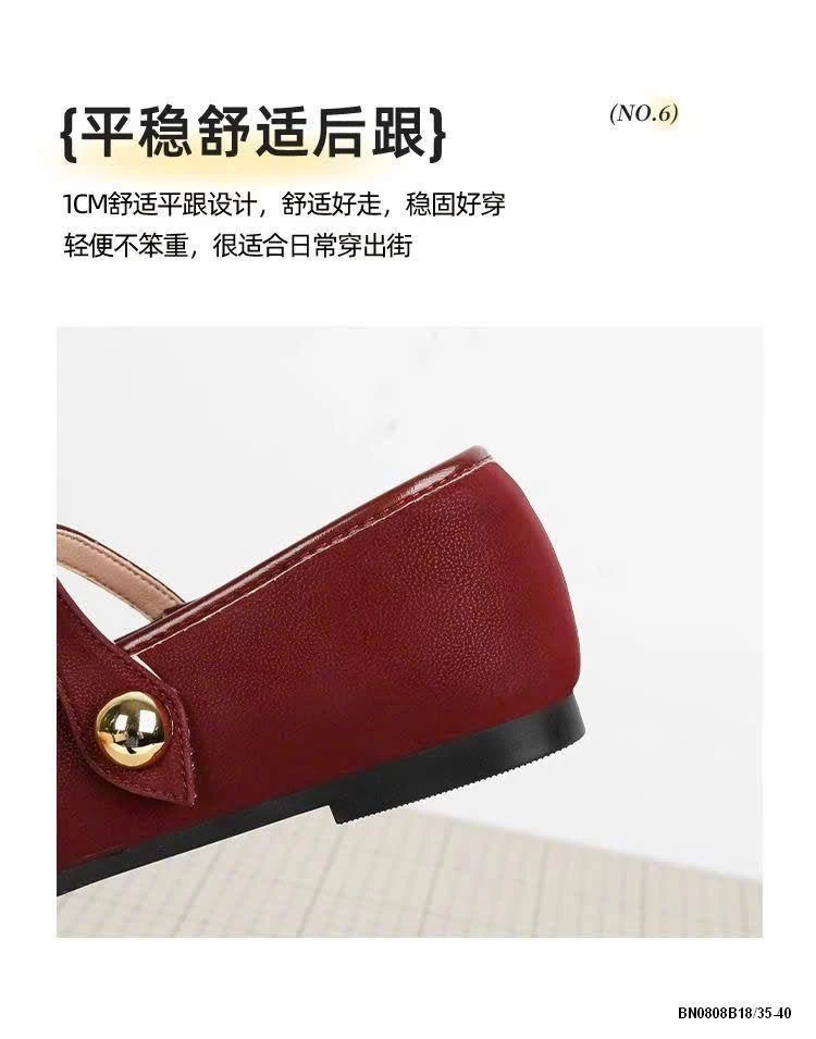 GIÀY BÚP BÊ MARYJANE MŨI VUÔNG