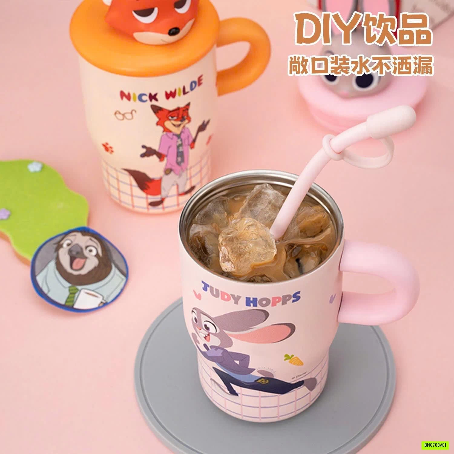 BÌNH INOX DISNEY ZOOTOPIA