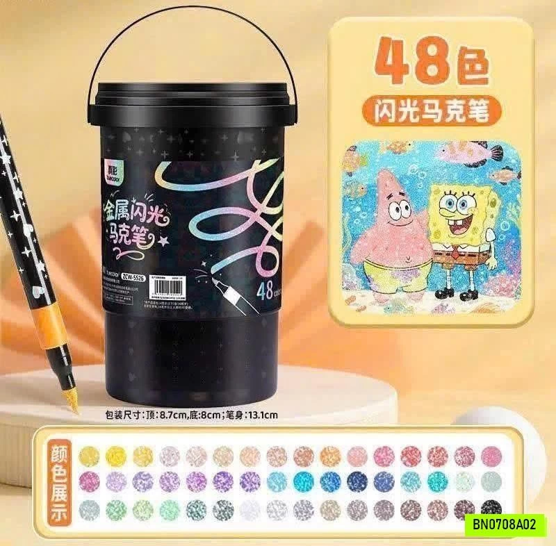 BỘ BÚT MÀU NHŨ BLING BLING