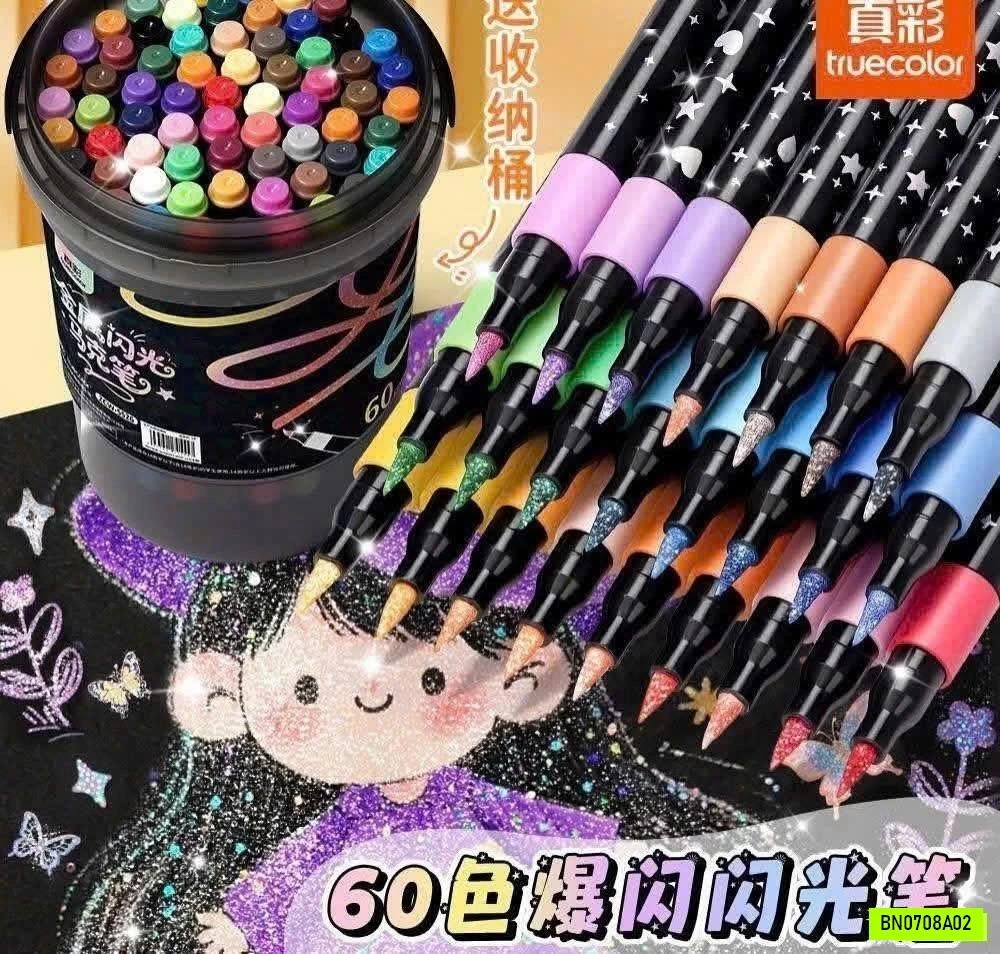 BỘ BÚT MÀU NHŨ BLING BLING