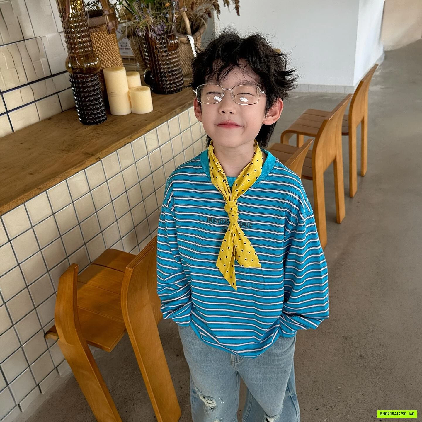 ÁO THUN KẺ XANH MSHOPIDS