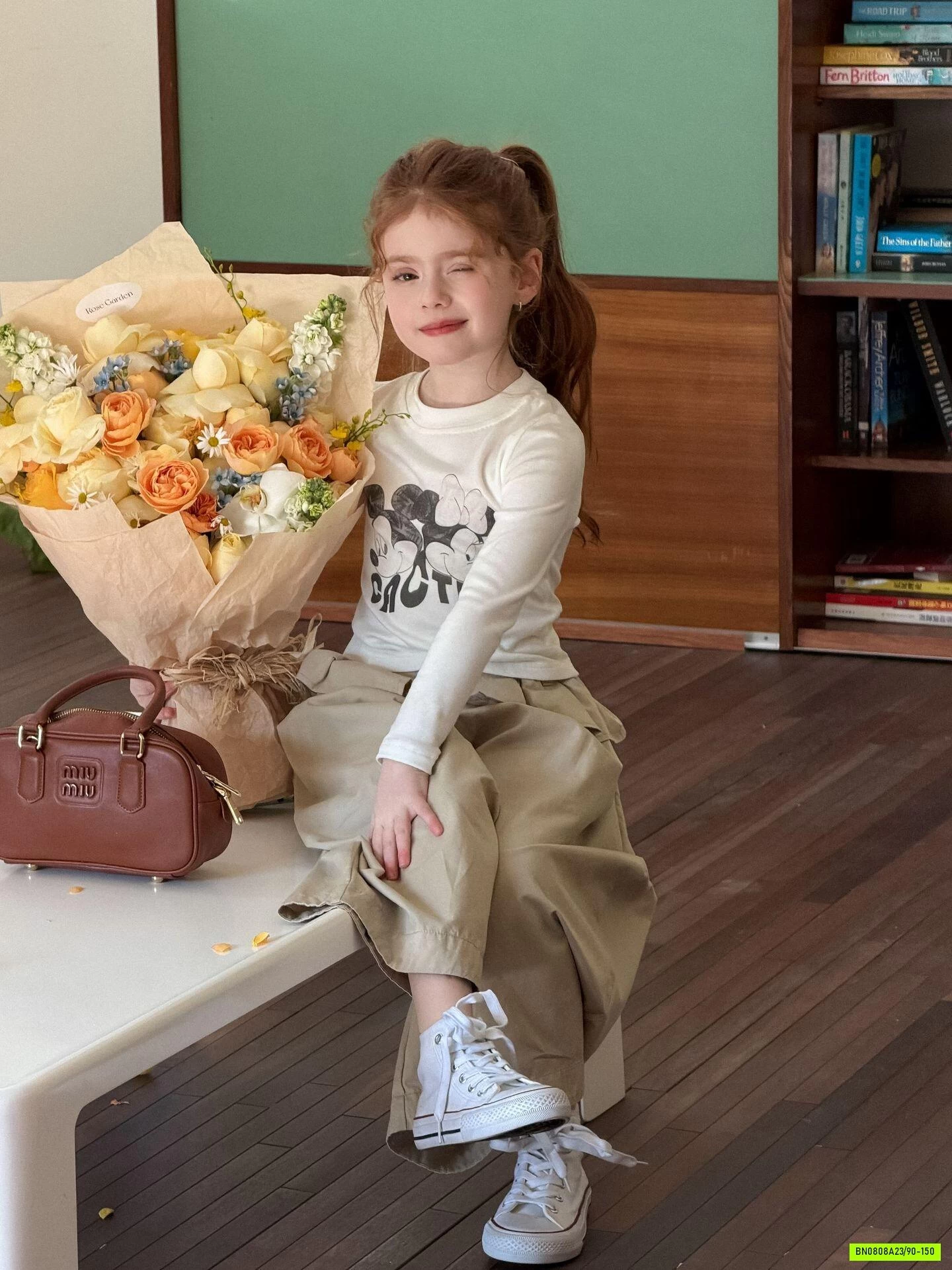 BAGGY THÔ MỀM LIỀN BÈO VÁY LANMOMO