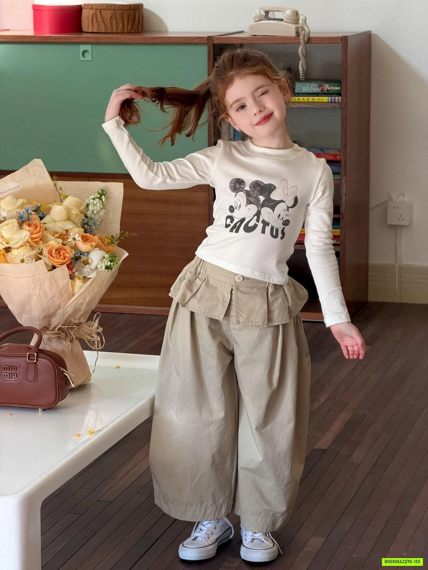 BAGGY THÔ MỀM LIỀN BÈO VÁY LANMOMO