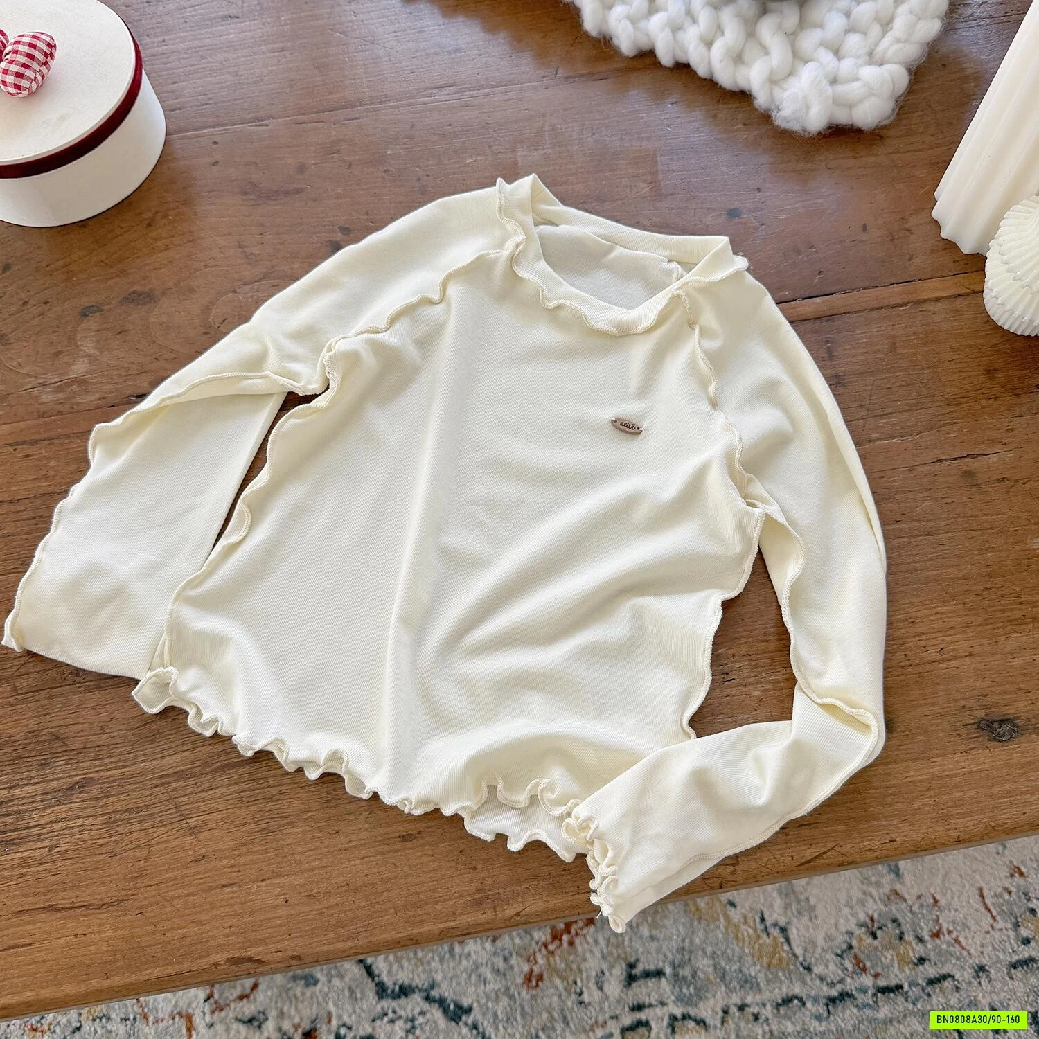 ÁO GIỮ NHIỆT VIỀN BÈO ORANGEKIDS