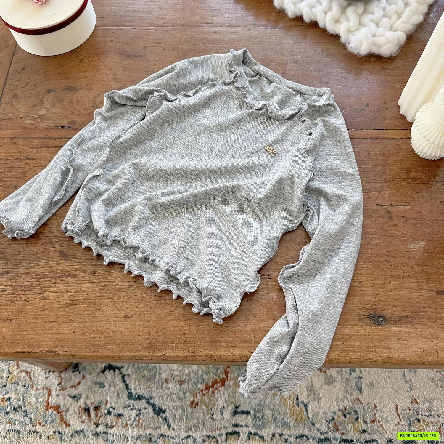 ÁO GIỮ NHIỆT VIỀN BÈO ORANGEKIDS