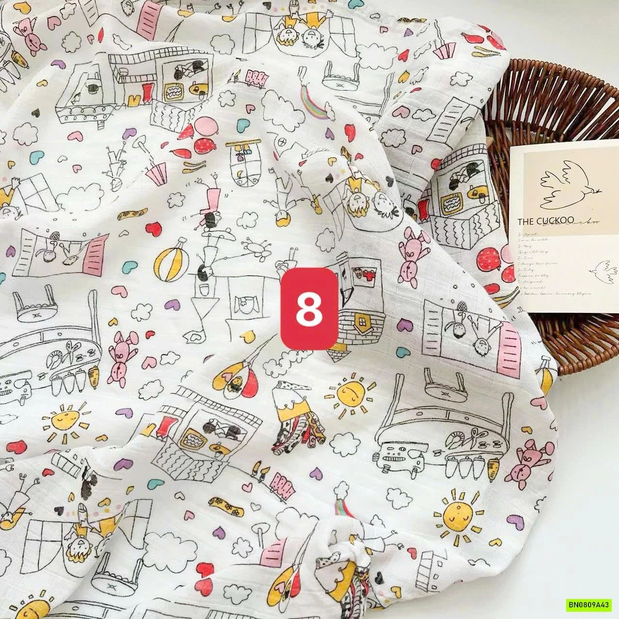 CHĂN SỢI TRE SƠ SINH