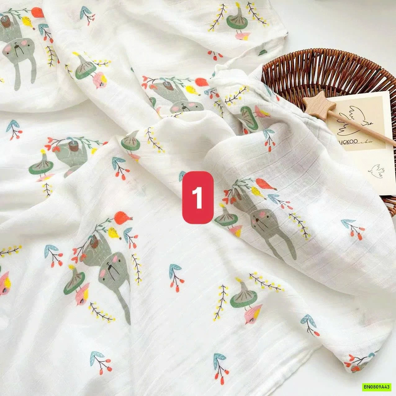 CHĂN SỢI TRE SƠ SINH