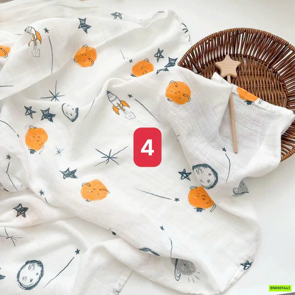 CHĂN SỢI TRE SƠ SINH