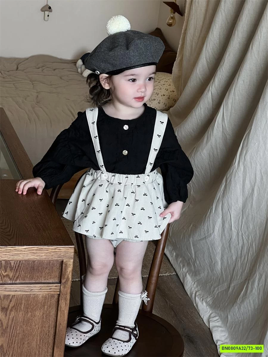 SÉT SƠ MI MIX QUẦN VÁY YẾM SZ NHÍ