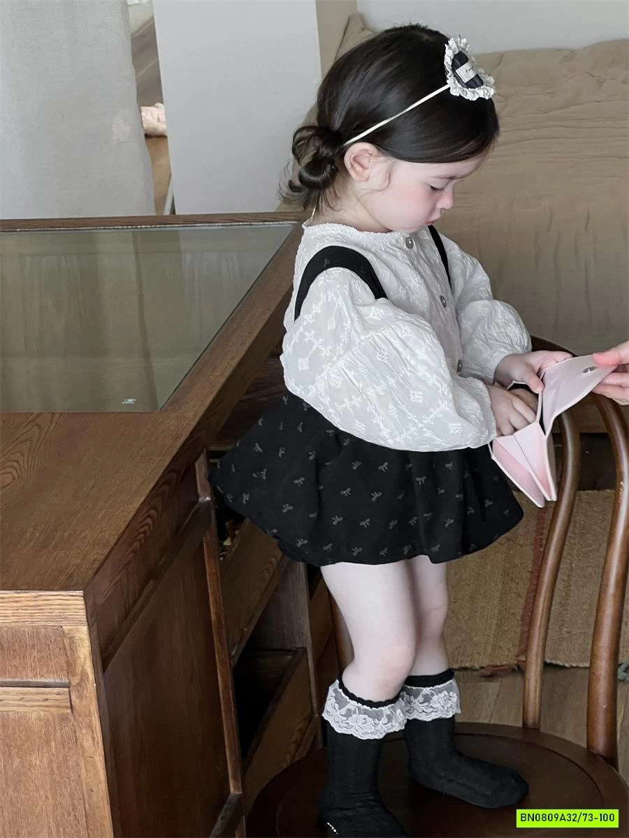 SÉT SƠ MI MIX QUẦN VÁY YẾM SZ NHÍ