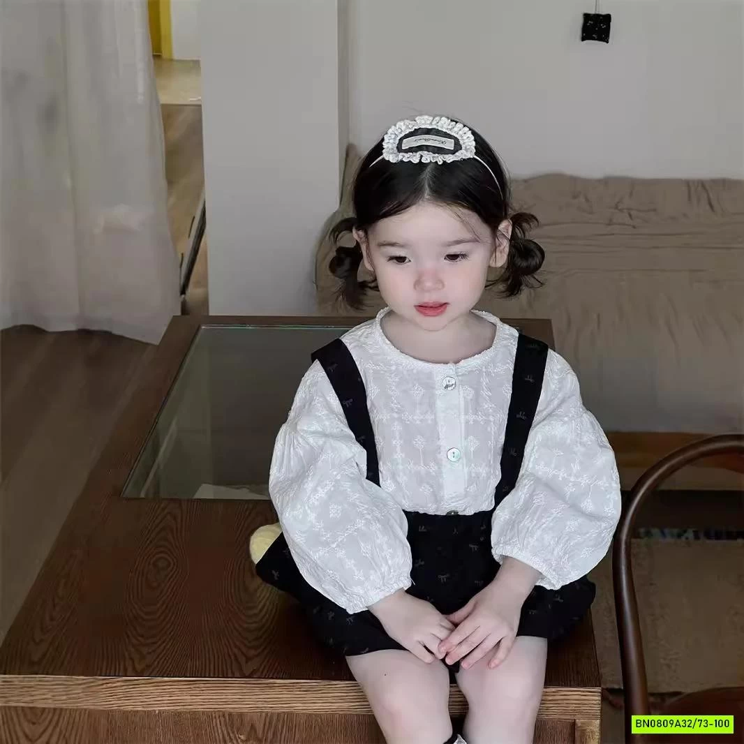 SÉT SƠ MI MIX QUẦN VÁY YẾM SZ NHÍ