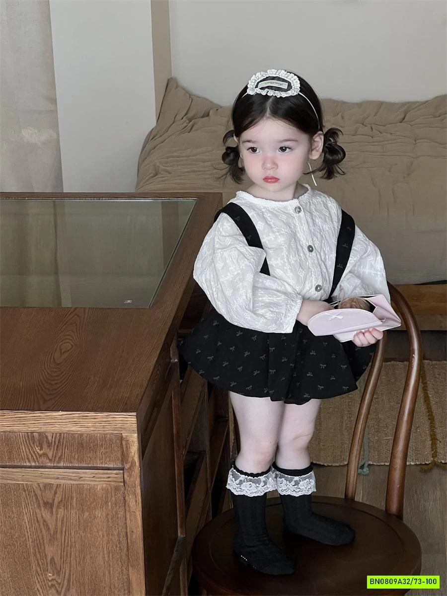 SÉT SƠ MI MIX QUẦN VÁY YẾM SZ NHÍ