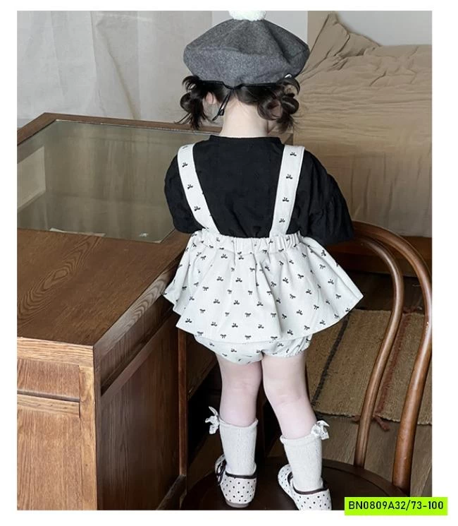 SÉT SƠ MI MIX QUẦN VÁY YẾM SZ NHÍ