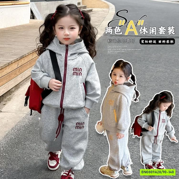 BỘ NỈ ÁO KHOÁC LIỀN MŨ