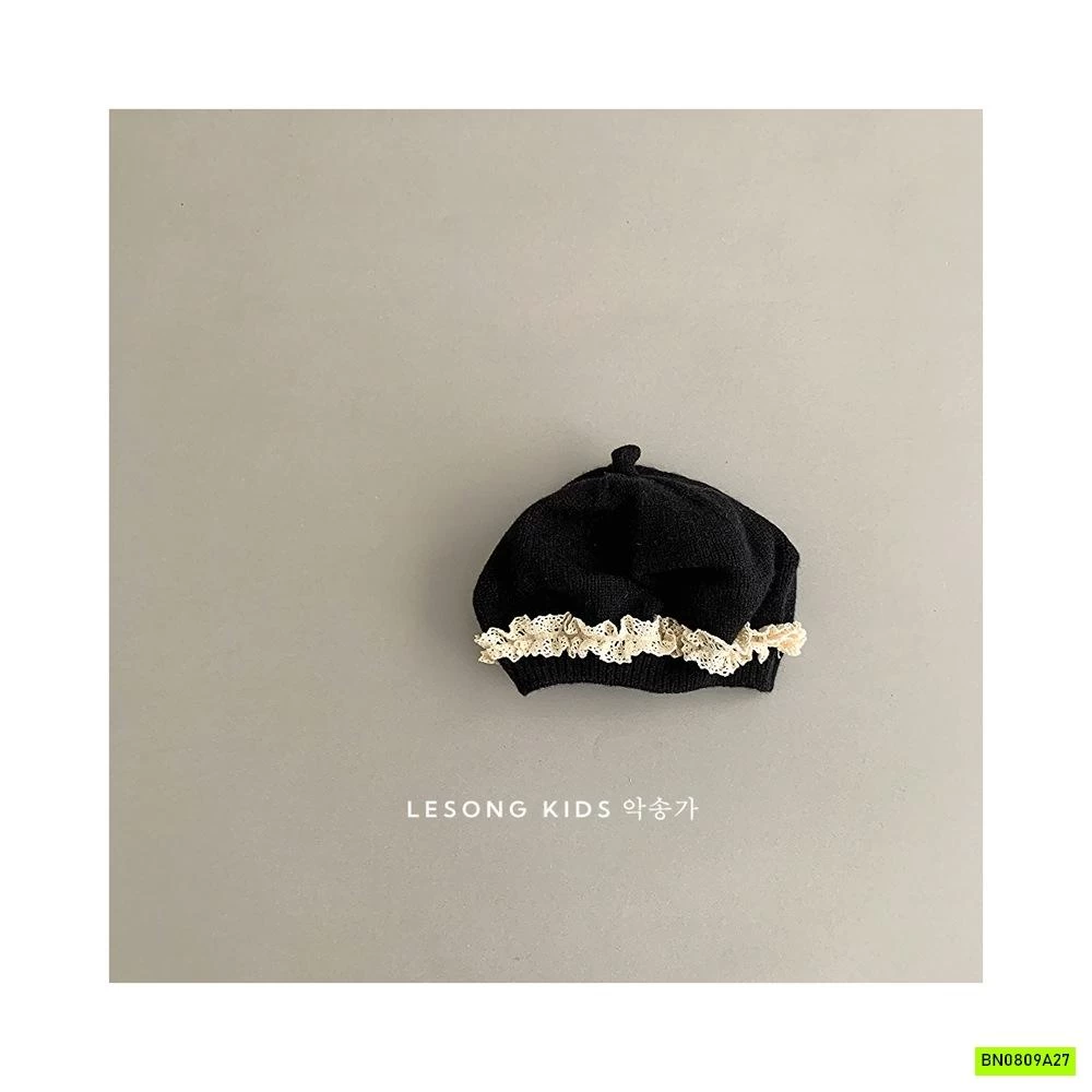 MŨ NỒI LEN VIỀN REN