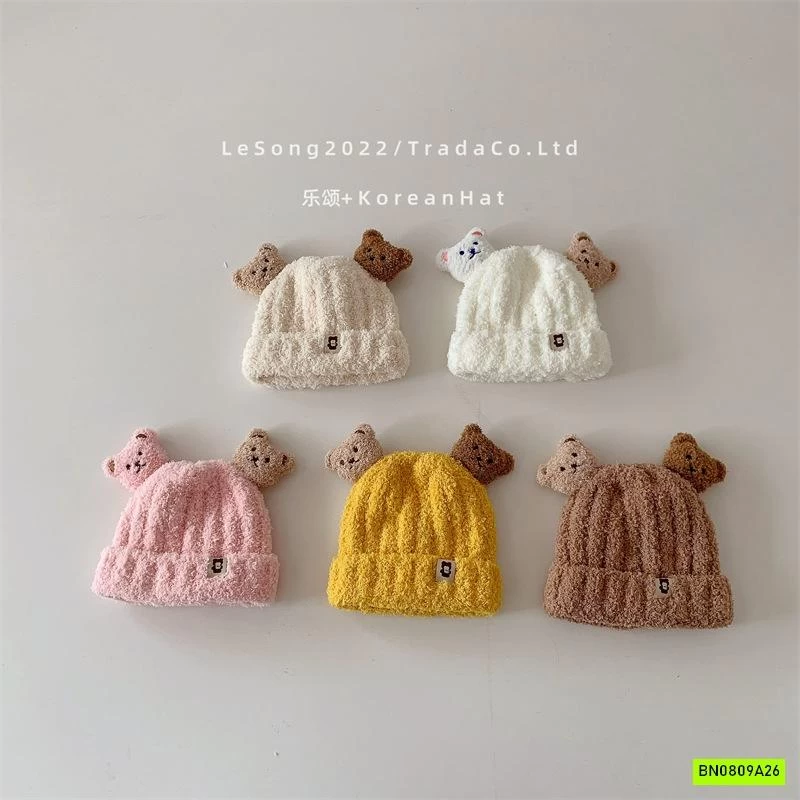 SÉT MŨ + KHĂN LEN GẤU