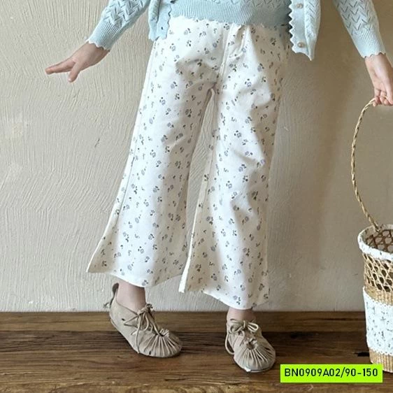 SÉT CADIGAN 2 CHI TIẾT MIX QUẦN LOE