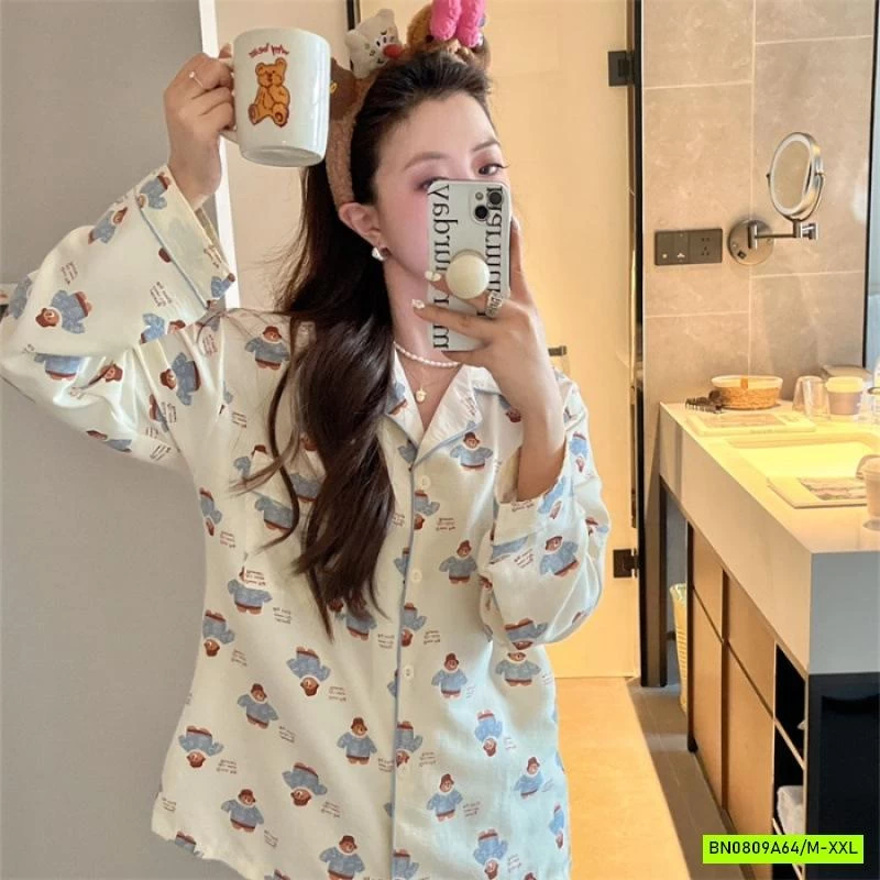 PIZAMA DÀI TAY DỄ THƯƠNG JIEAINA