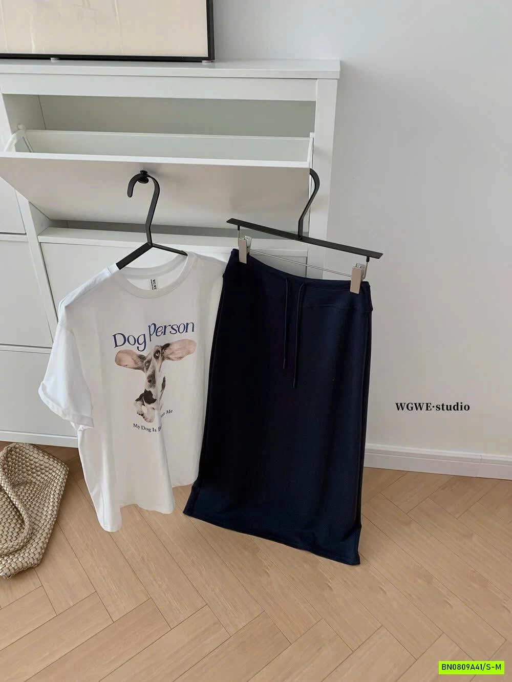 CHÂN VÁY COTTON DÁNG DÀI WGWE6597