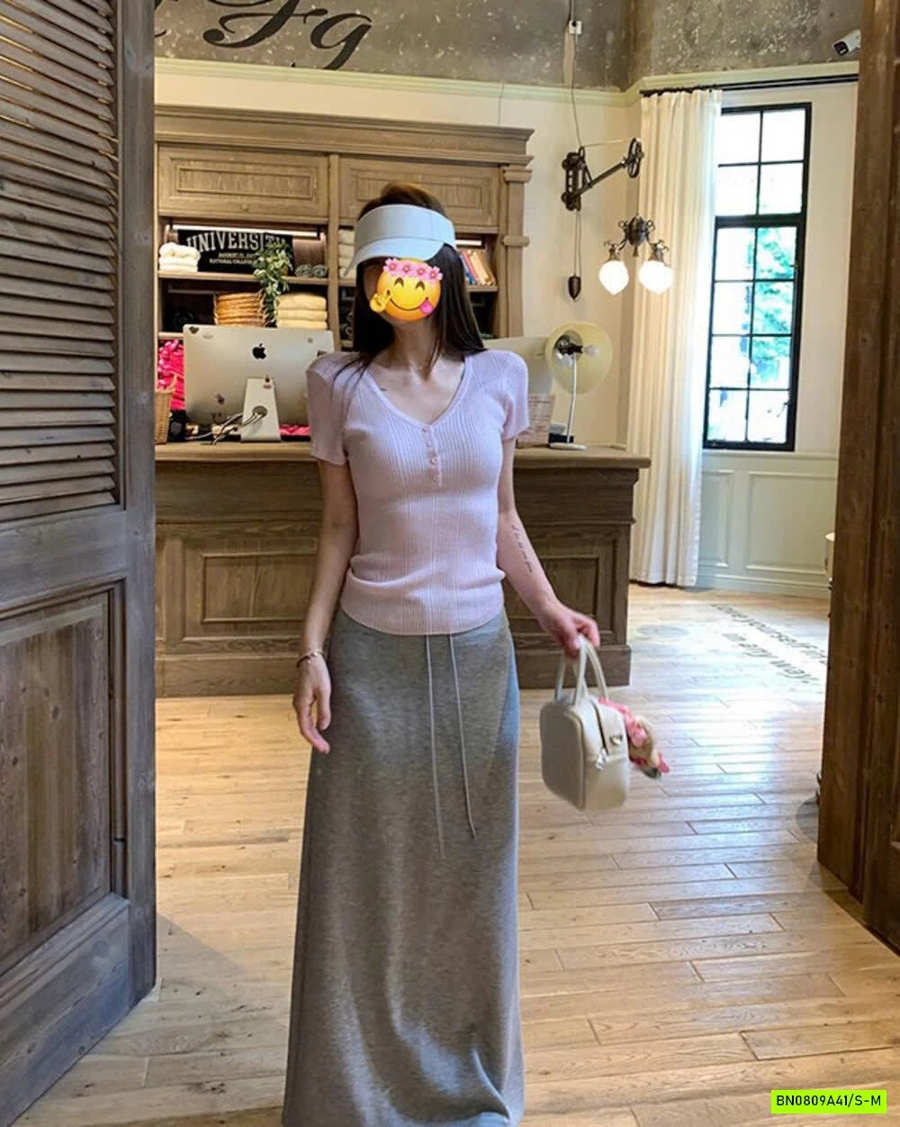 CHÂN VÁY COTTON DÁNG DÀI WGWE6597