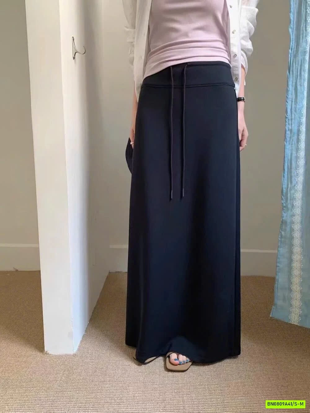 CHÂN VÁY COTTON DÁNG DÀI WGWE6597