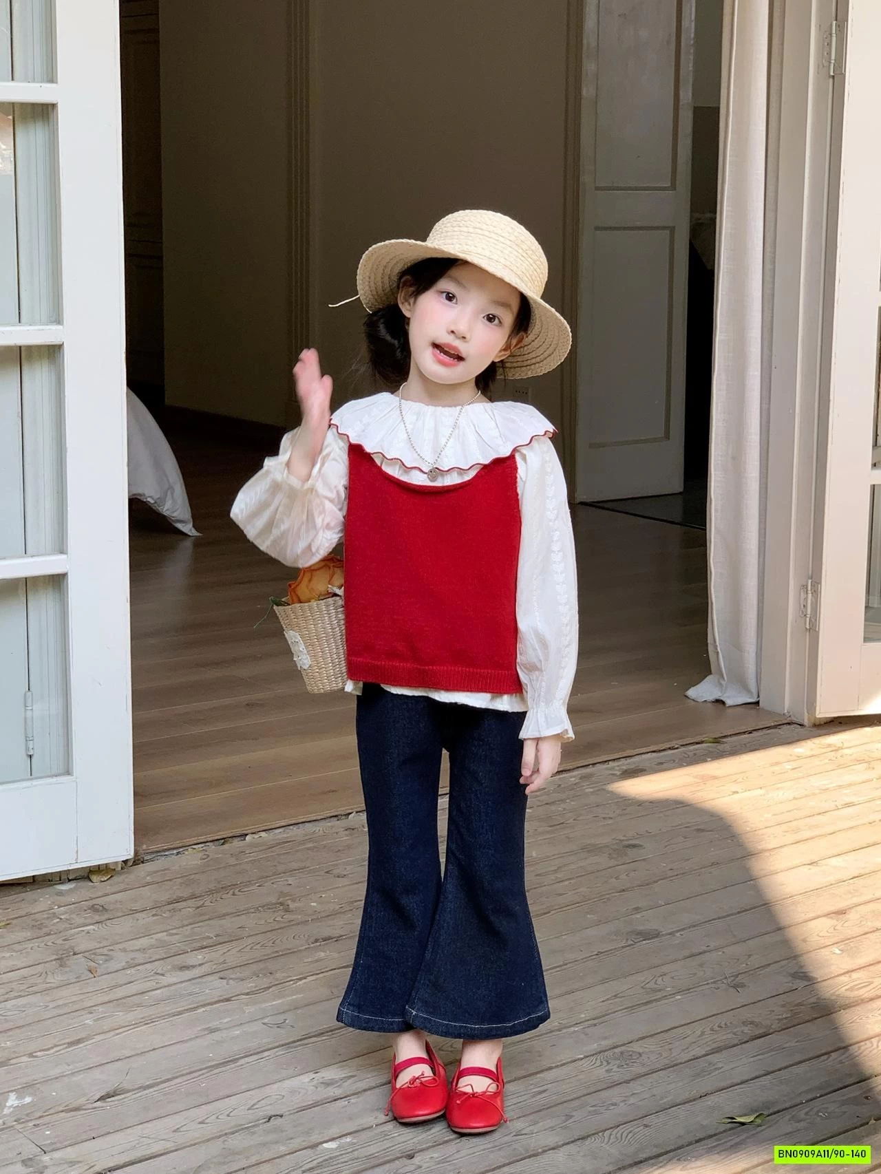 SÉT SƠ MI CỔ BÈO 3 CHI TIẾT