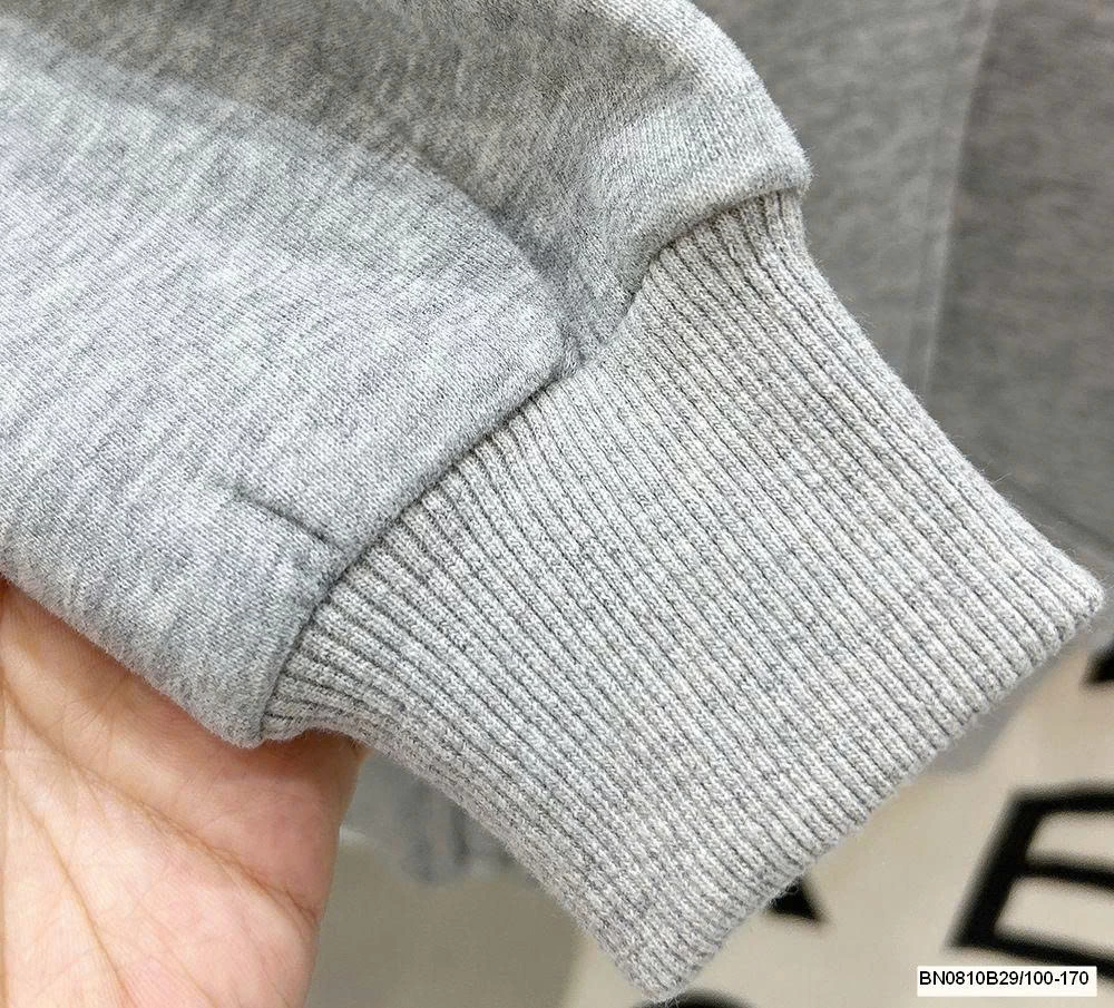 ÁO KHOÁC NỈ KÉO KHÓA LIỀN MŨ