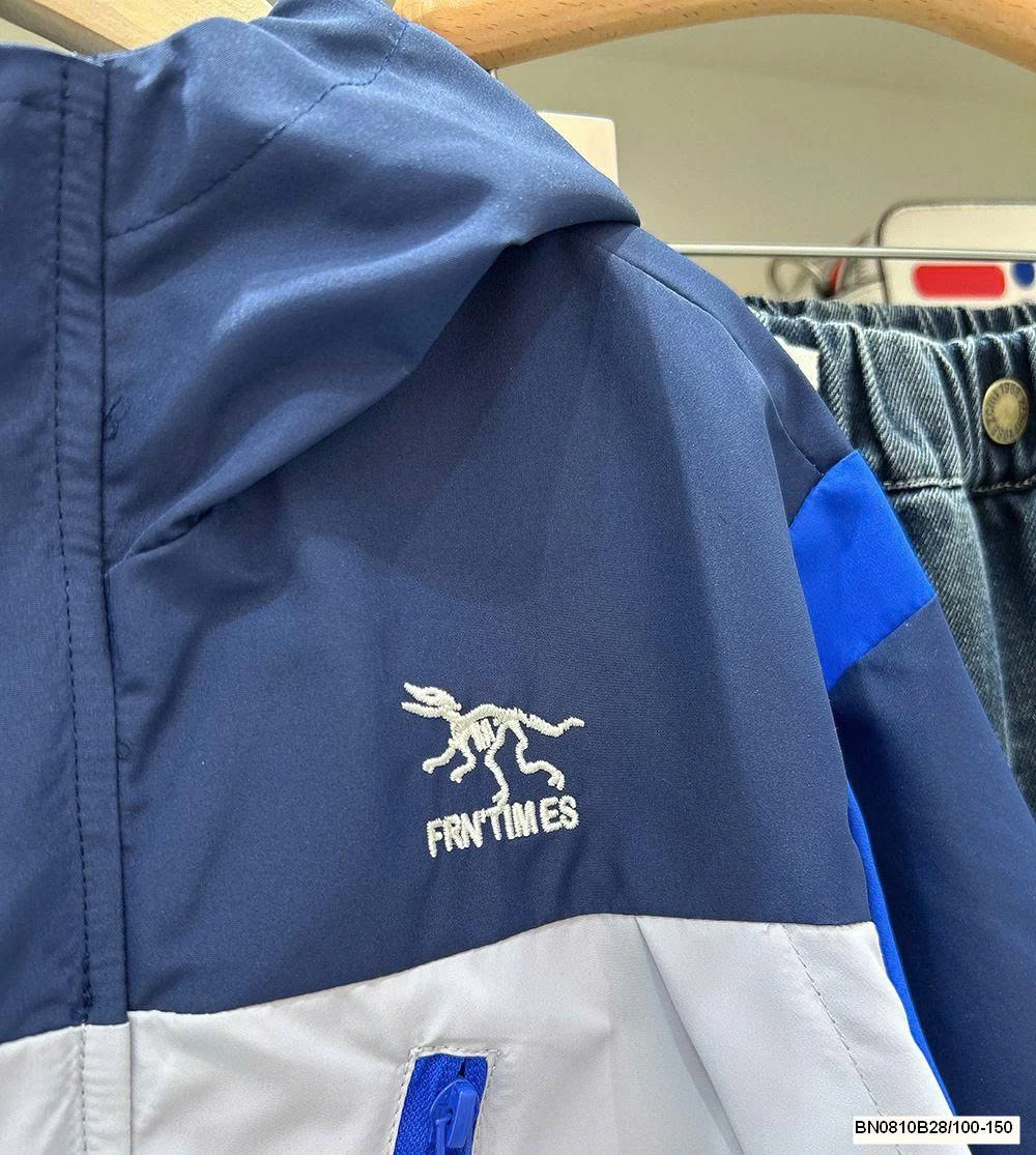 ÁO KHOÁC GIÓ XƯƠNG KHỦNG LONG PHỐI MÀU