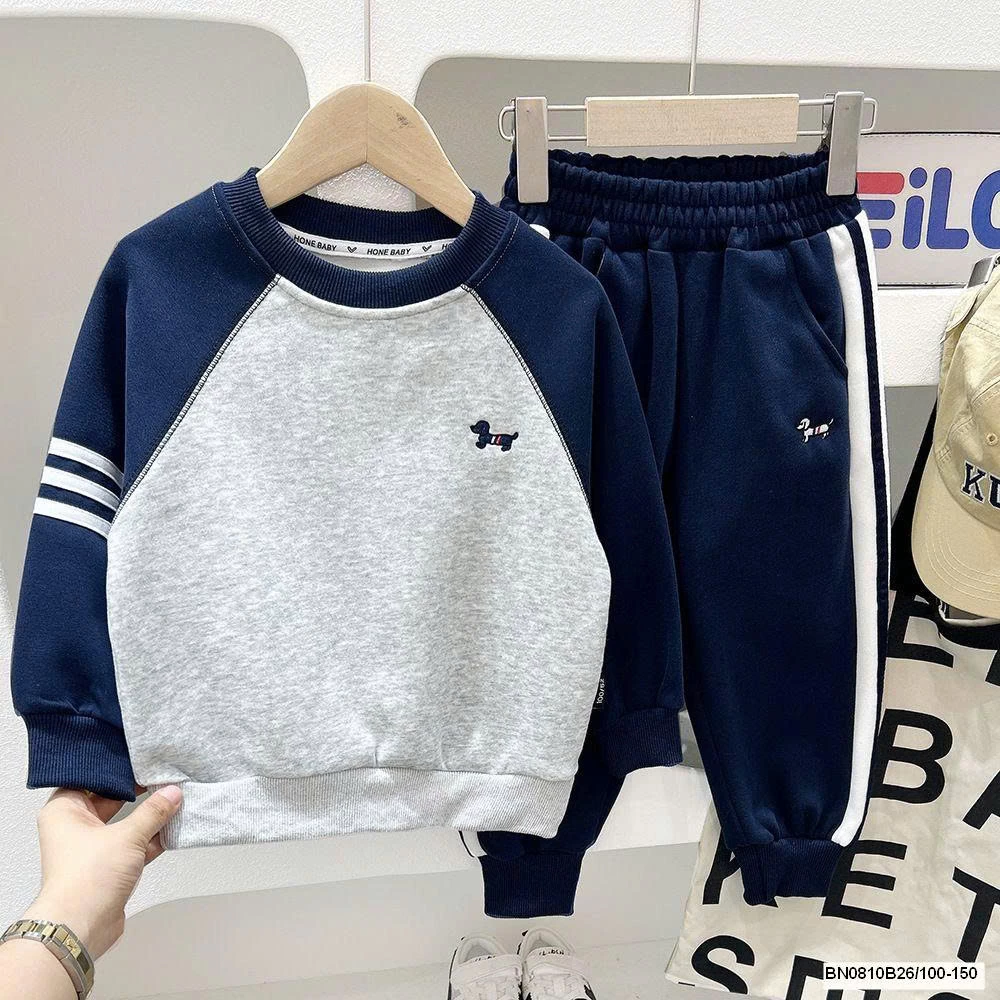 BỘ NỈ CÚN PHỐI MÀU