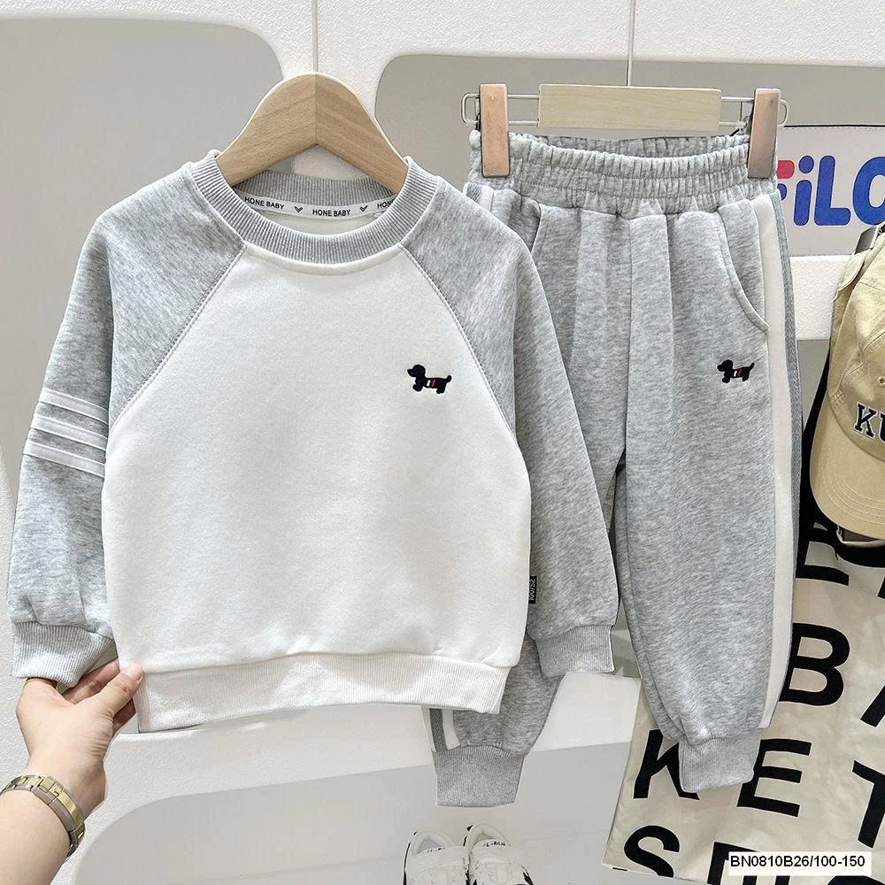 BỘ NỈ CÚN PHỐI MÀU