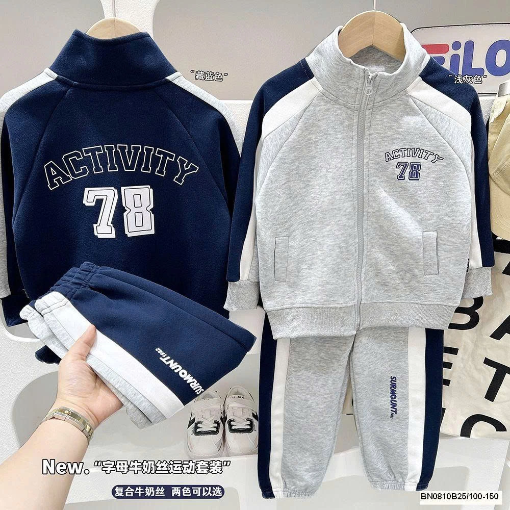 BỘ NỈ KÉO KHÓA SỐ 78 CAKADY