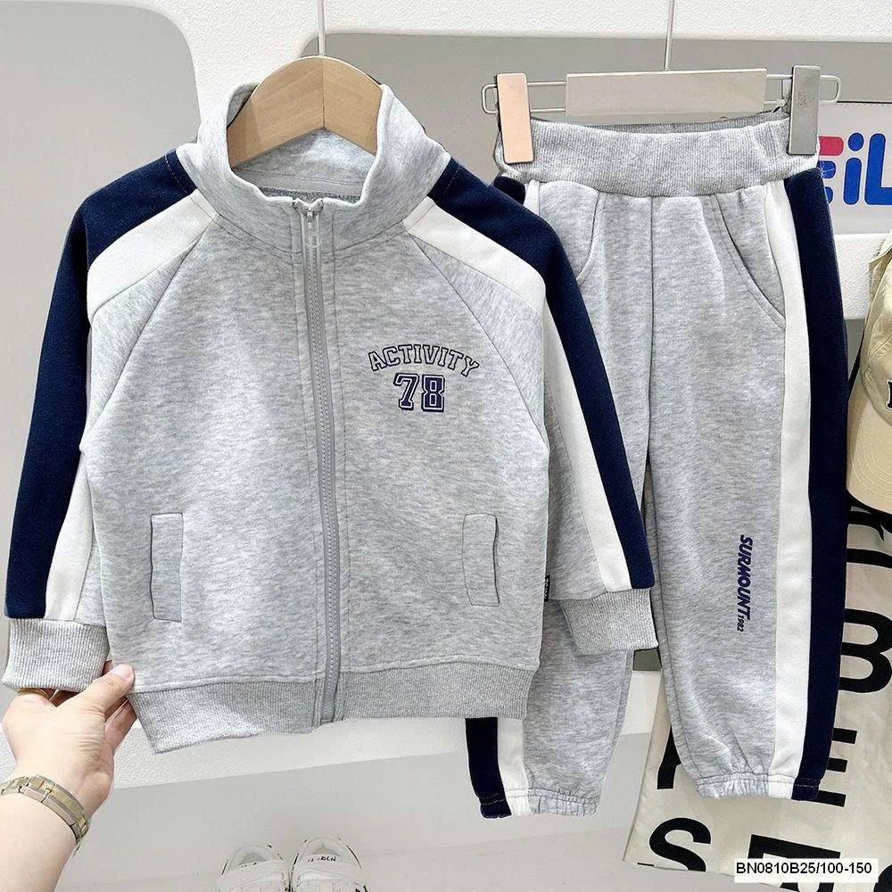 BỘ NỈ KÉO KHÓA SỐ 78 CAKADY