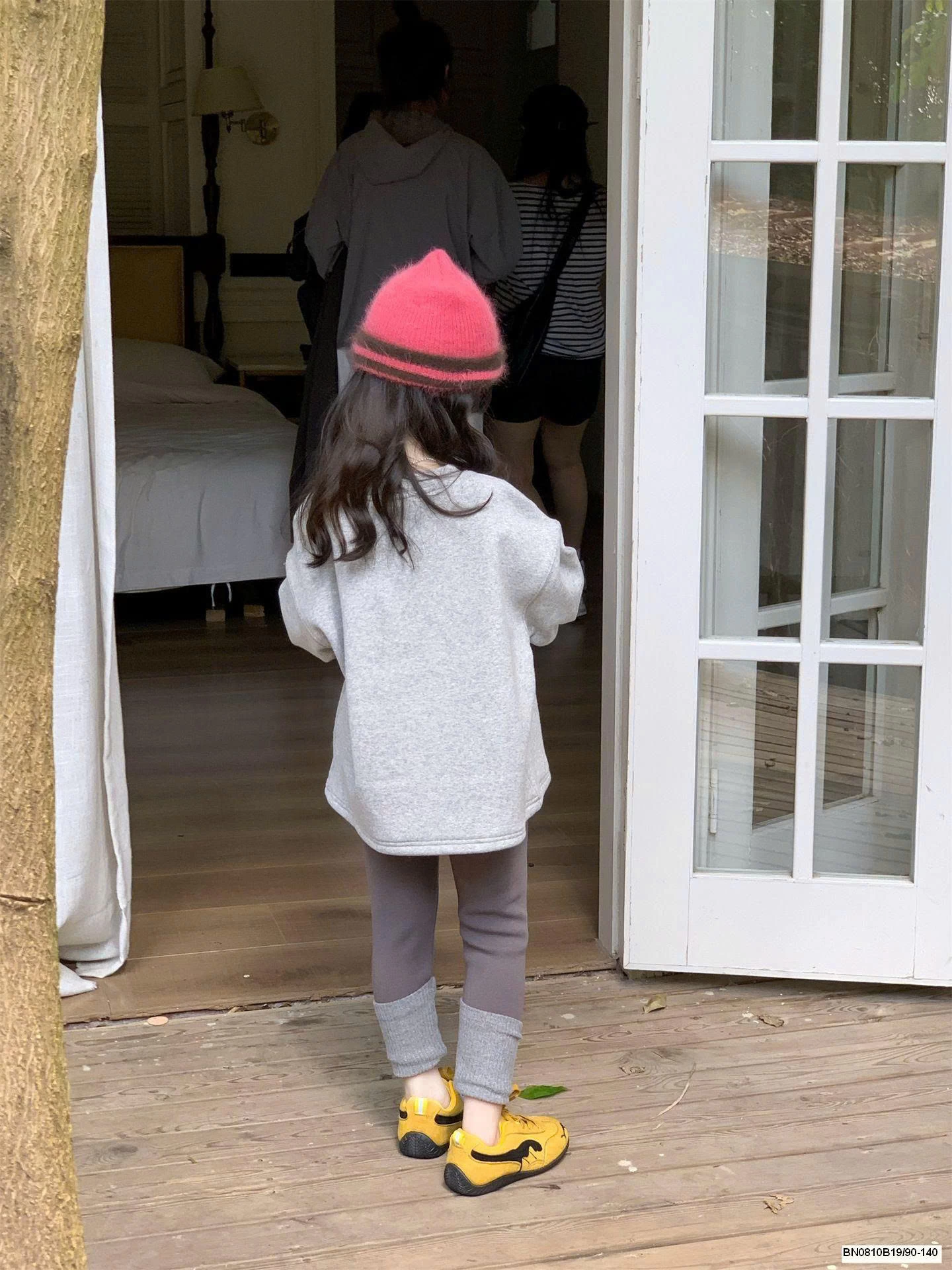 SET ÁO NỈ MICKEY MIX QUẦN LEGGING BG