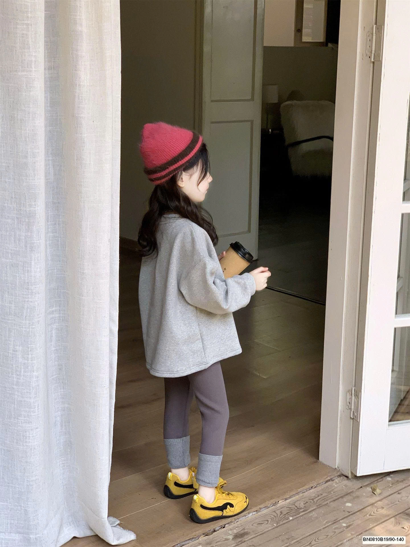 SET ÁO NỈ MICKEY MIX QUẦN LEGGING BG