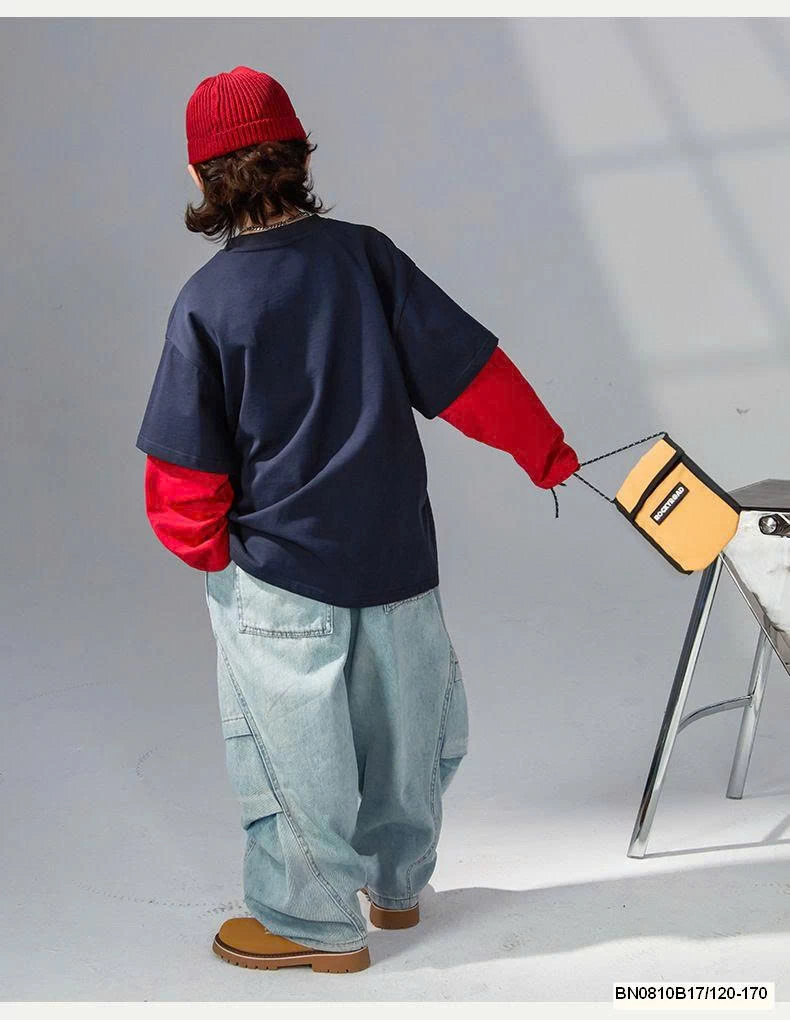 ÁO THUN HOẠT HÌNH TAY NỐI