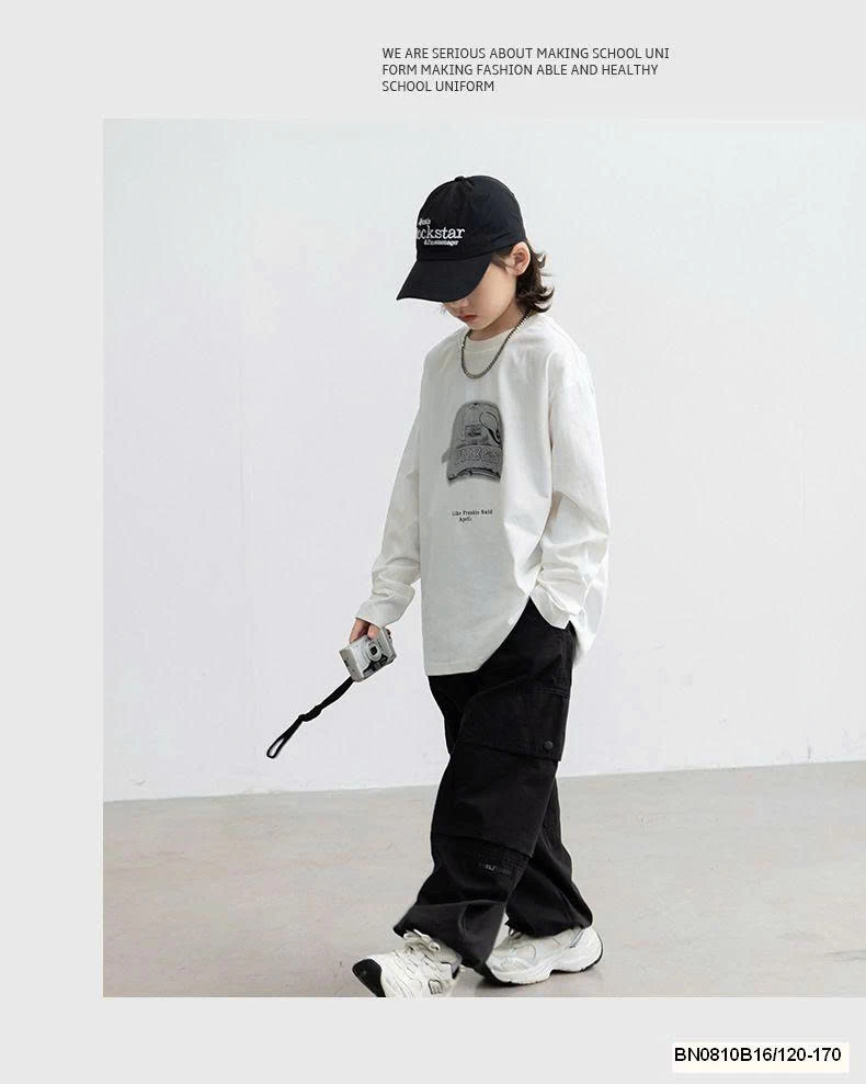 ÁO THUN HỌA TIẾT MŨ LƯỠI TRAI