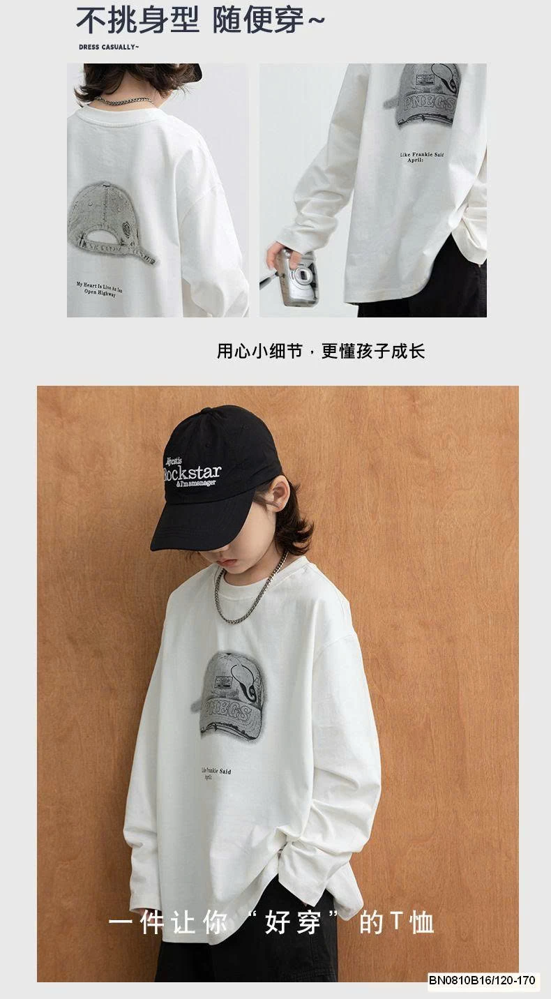 ÁO THUN HỌA TIẾT MŨ LƯỠI TRAI