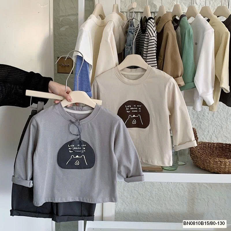 ÁO THUN GẤU DÀI TAY HÀN QUỐC