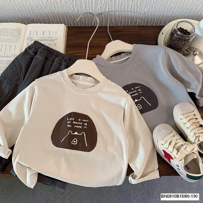 ÁO THUN GẤU DÀI TAY HÀN QUỐC