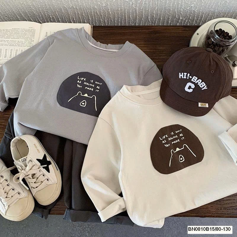 ÁO THUN GẤU DÀI TAY HÀN QUỐC