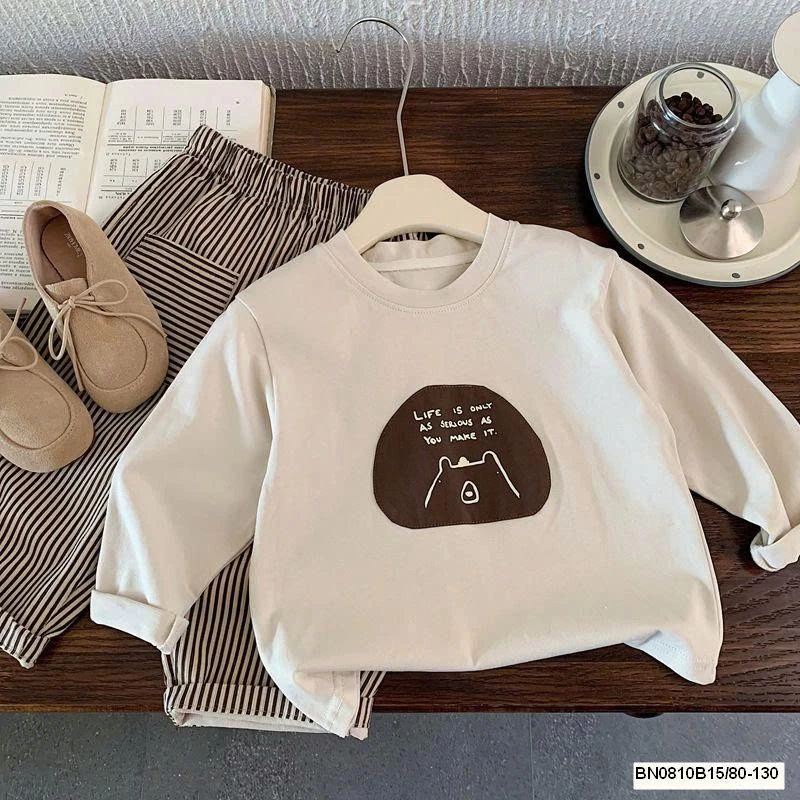 ÁO THUN GẤU DÀI TAY HÀN QUỐC