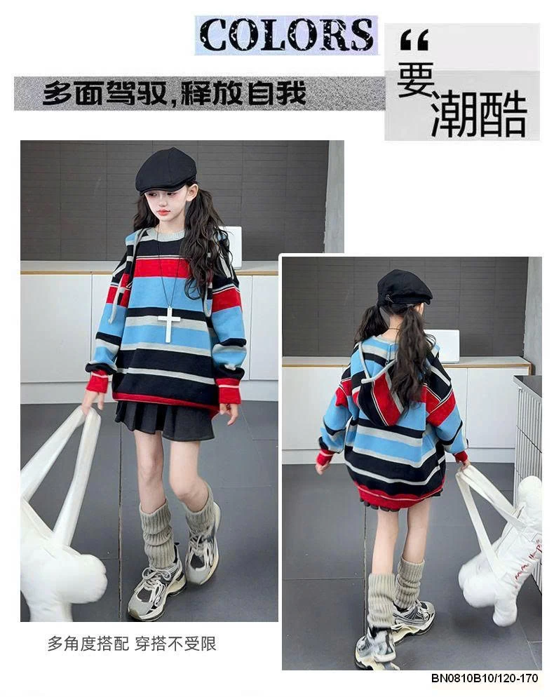 ÁO HOODIE LEN SẮC MÀU CÓ MŨ